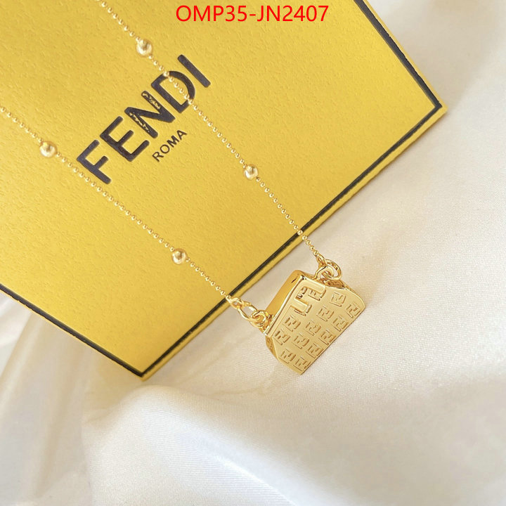 Jewelry-Fendi,perfect quality designer replica ,ID: JN2407,$: 35USD