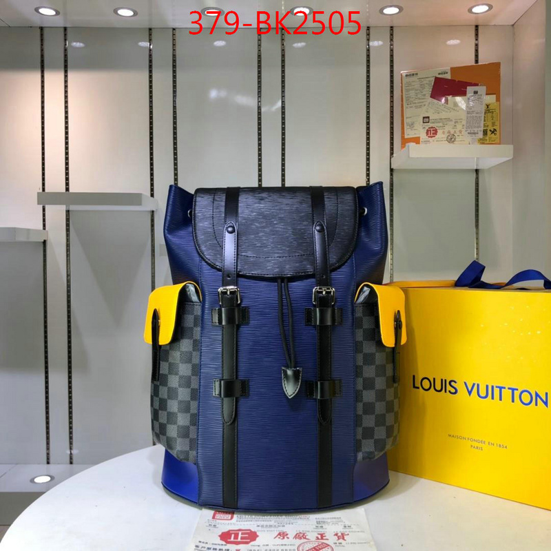 LV Bags(TOP)-Backpack-,ID: BK2505,$:379USD