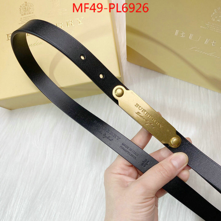 Belts-Burberry,can you buy knockoff , ID: PL6926,$: 49USD