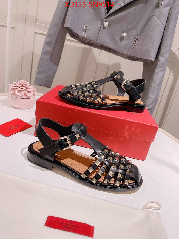 Women Shoes-Valentino,fake aaaaa , ID: SN9514,$: 135USD