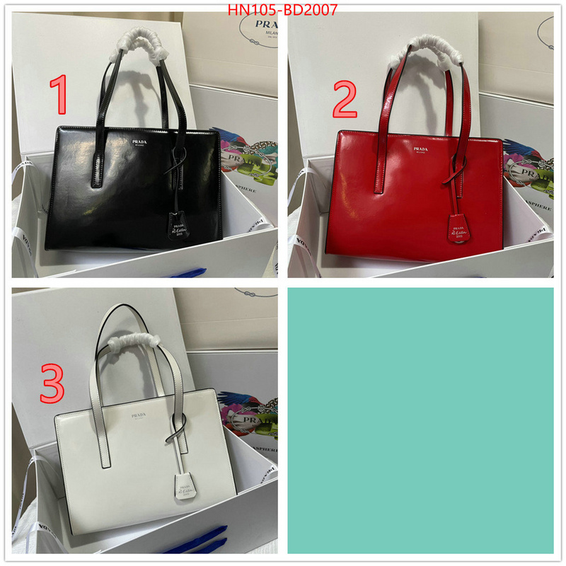 Prada Bags(4A)-Handbag-,online store ,ID: BD2007,$: 105USD