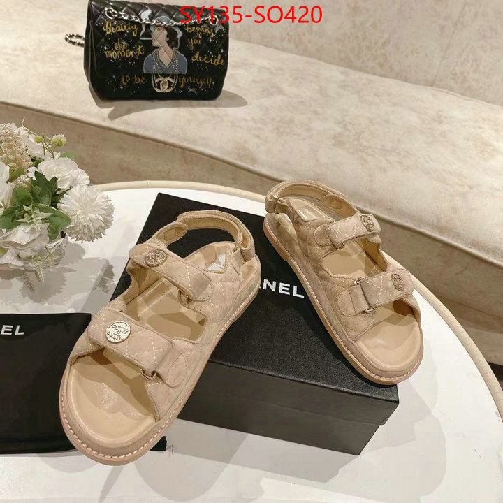 Women Shoes-Chanel,1:1 replica , ID: SO420,$: 135USD