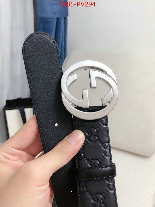 Belts-Gucci,designer 1:1 replica , ID: PV294,$:85USD