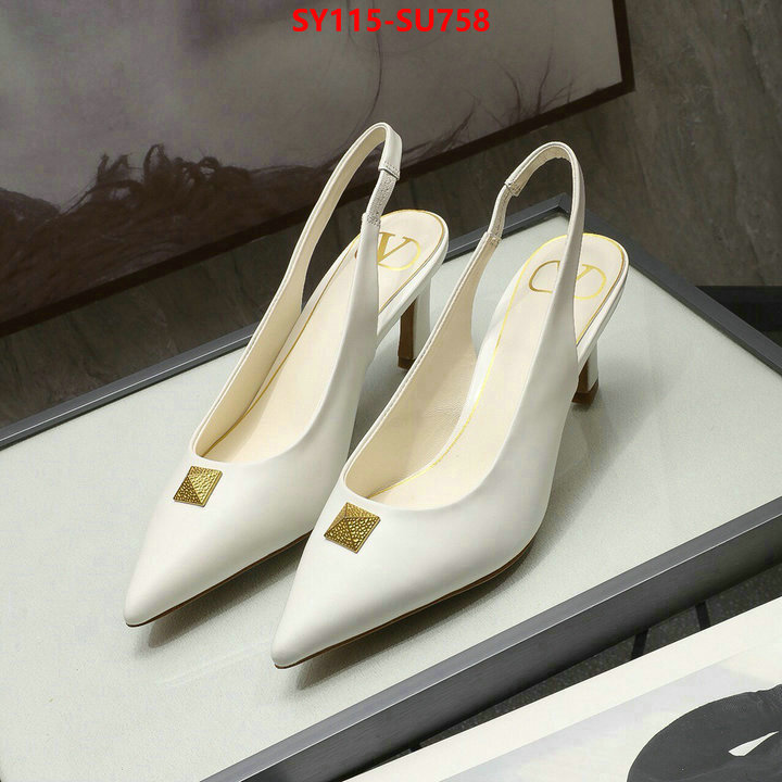 Women Shoes-Valentino,where can i buy the best 1:1 original , ID: SU758,$: 115USD