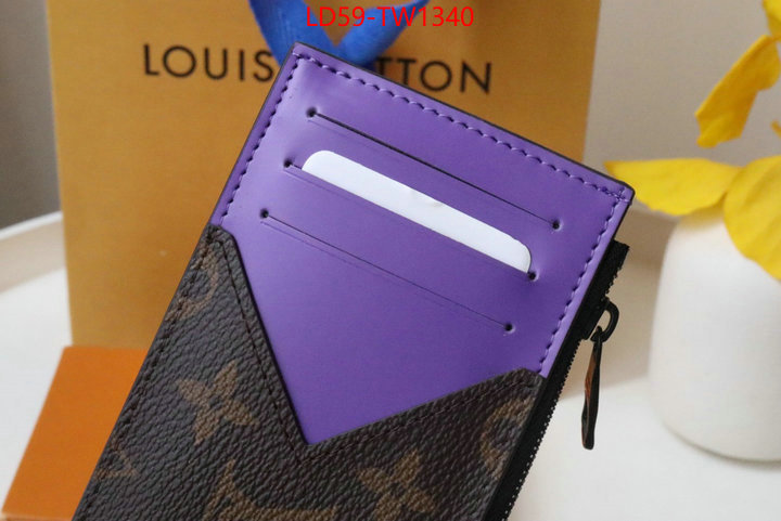 LV Bags(TOP)-Wallet,ID: TW1340,$: 59USD