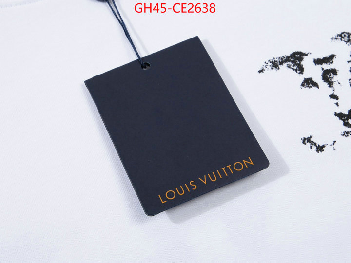 Clothing-LV,mirror copy luxury , ID: CE2638,$: 45USD