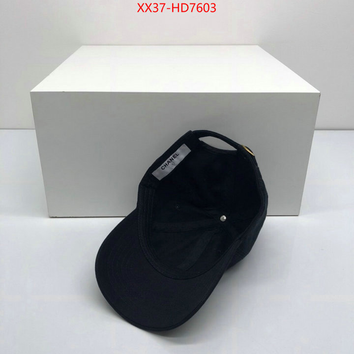 Cap (Hat)-Chanel,brand designer replica , ID: HD7603,$: 37USD