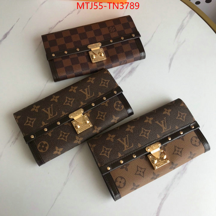 LV Bags(4A)-Wallet,ID: TN3789,$: 55USD