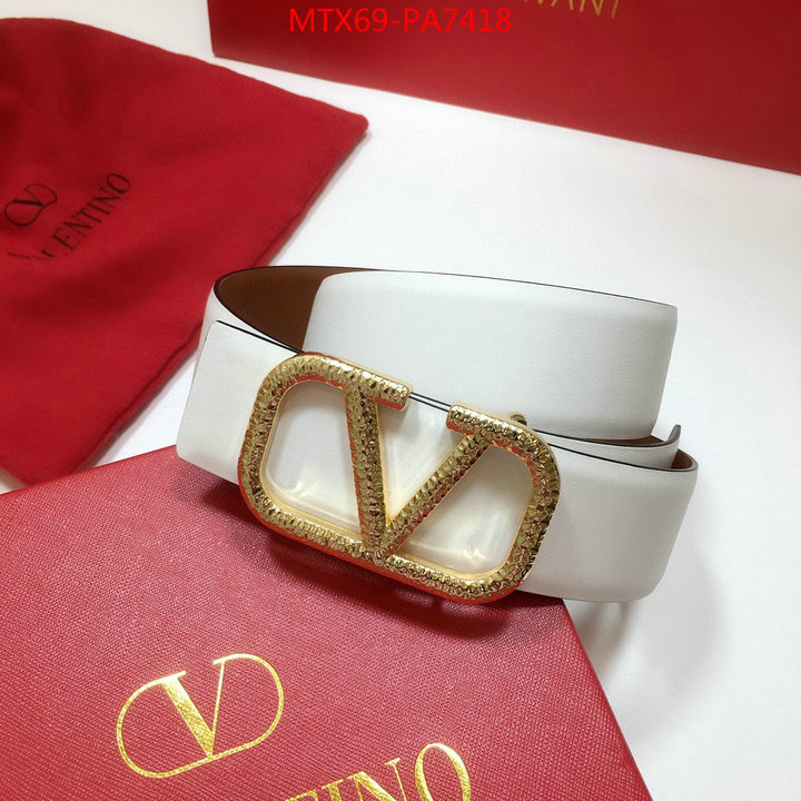 Belts-Valentino,buying replica , ID: PA7418,$: 69USD