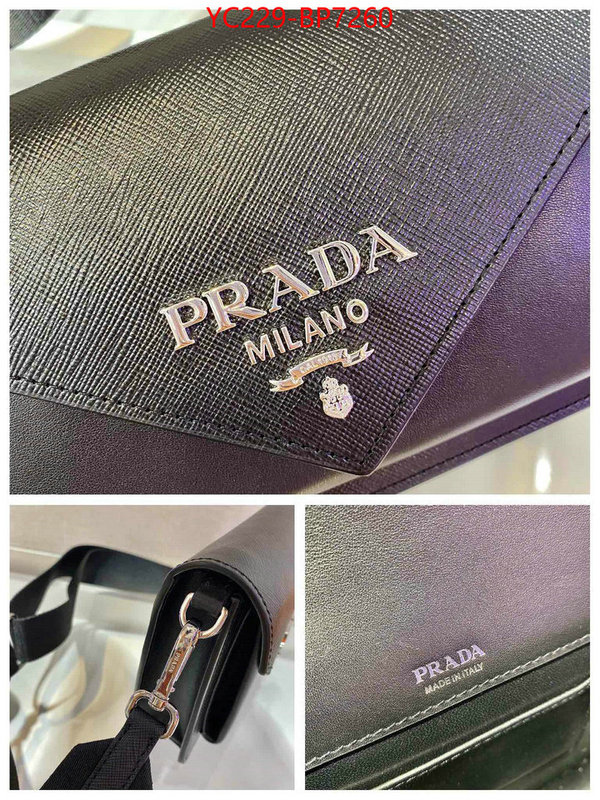 Prada Bags(TOP)-Diagonal-,ID: BP7260,$: 229USD