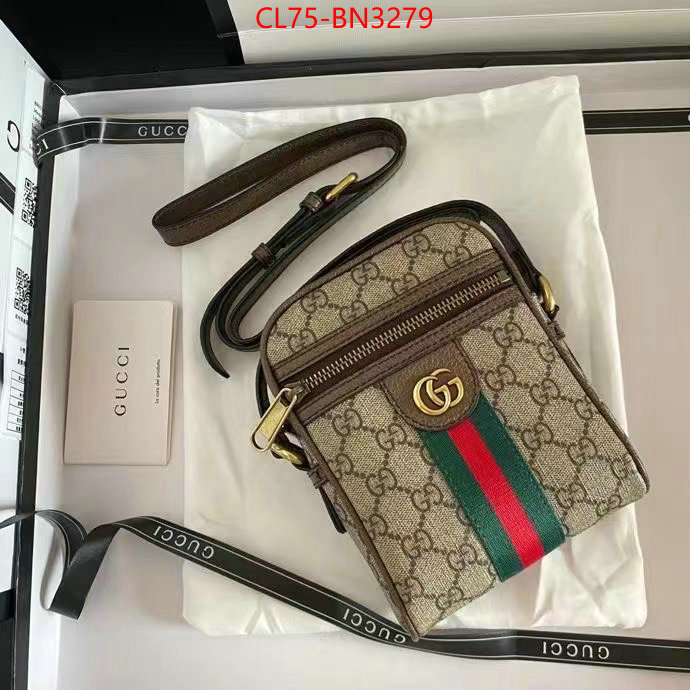 Gucci Bags(4A)-Ophidia-G,the most popular ,ID: BN3279,$: 75USD