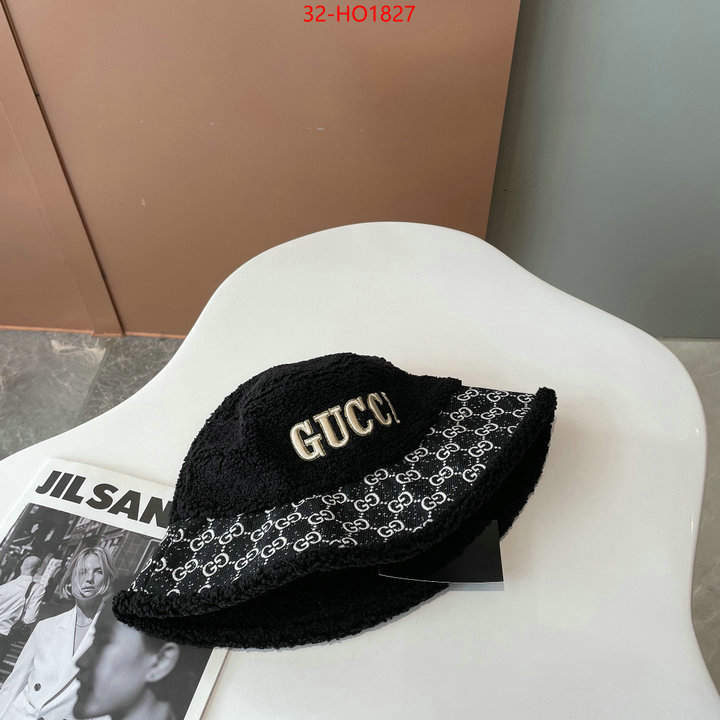 Cap (Hat)-Gucci,new designer replica , ID: HO1827,$: 32USD