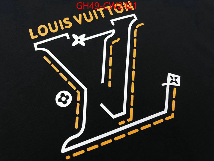 Clothing-LV,best site for replica , ID: CW2421,$: 49USD