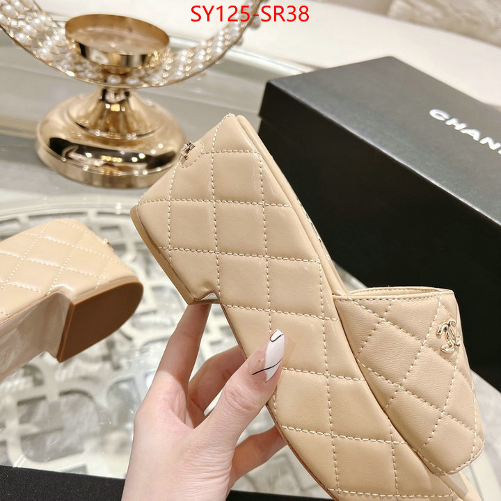 Women Shoes-Chanel,fake cheap best online , ID:SR38,$: 125USD