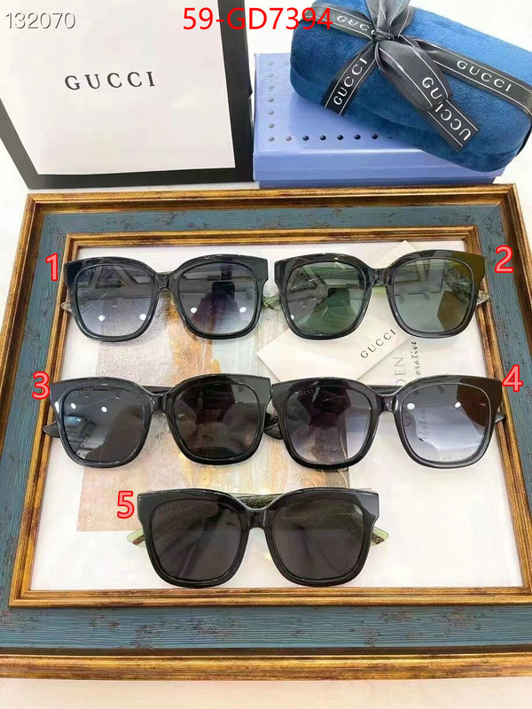 Glasses-Gucci,quality replica , ID: GD7394,$: 59USD