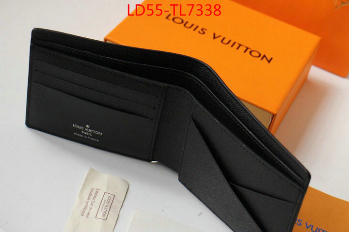 LV Bags(TOP)-Wallet,ID: TL7338,$: 55USD