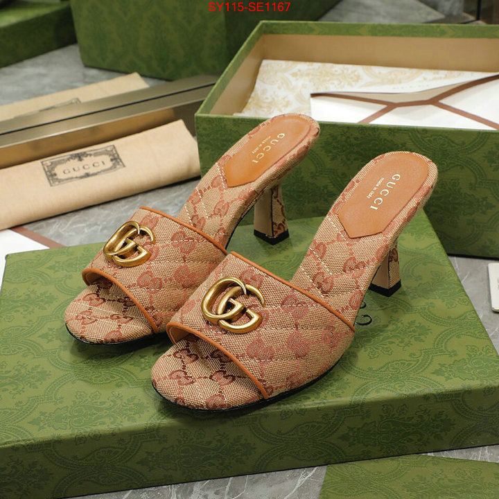 Women Shoes-Gucci,replica how can you , ID: SE1167,$: 115USD