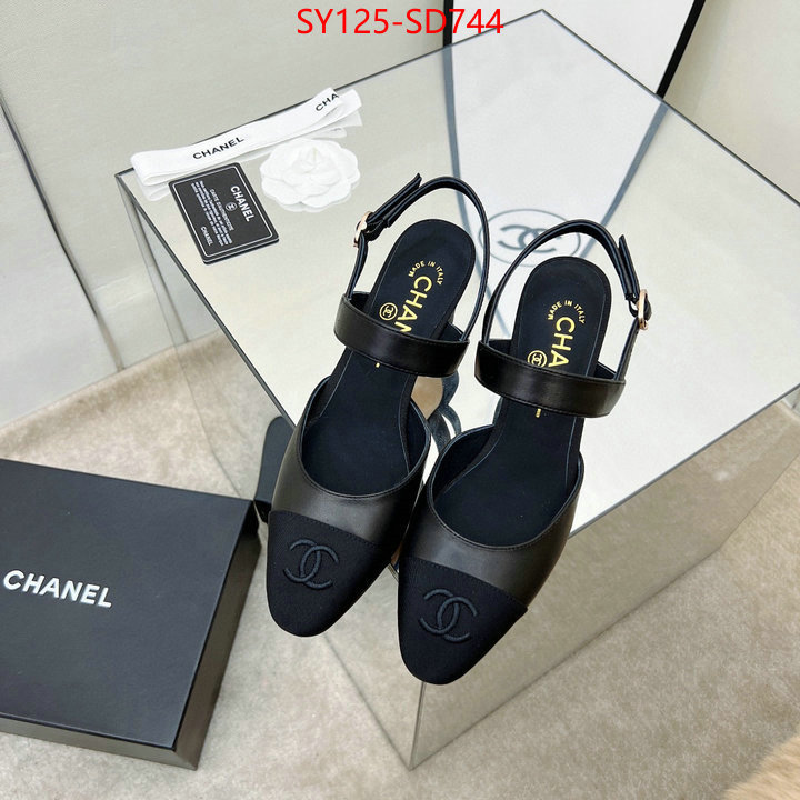 Women Shoes-Chanel,best replica quality , ID: SD744,$: 125USD