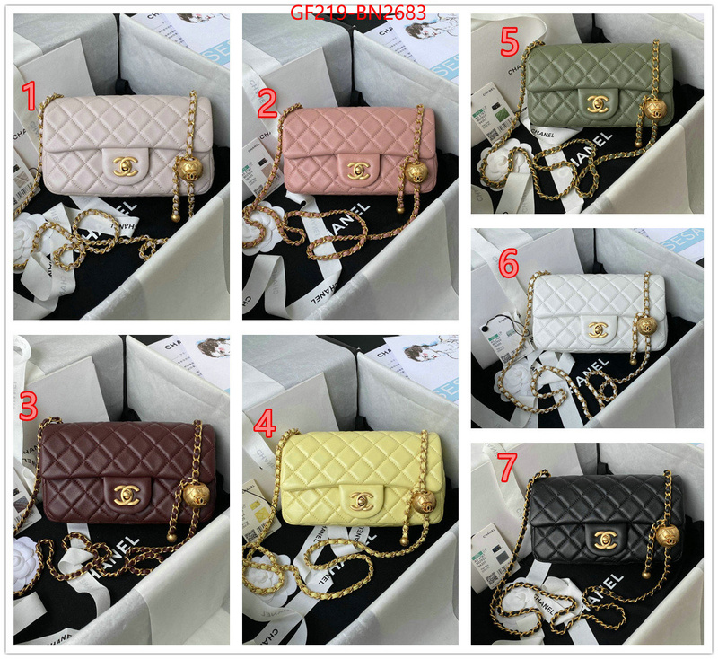 Chanel Bags(TOP)-Diagonal-,ID: BN2683,$: 219USD