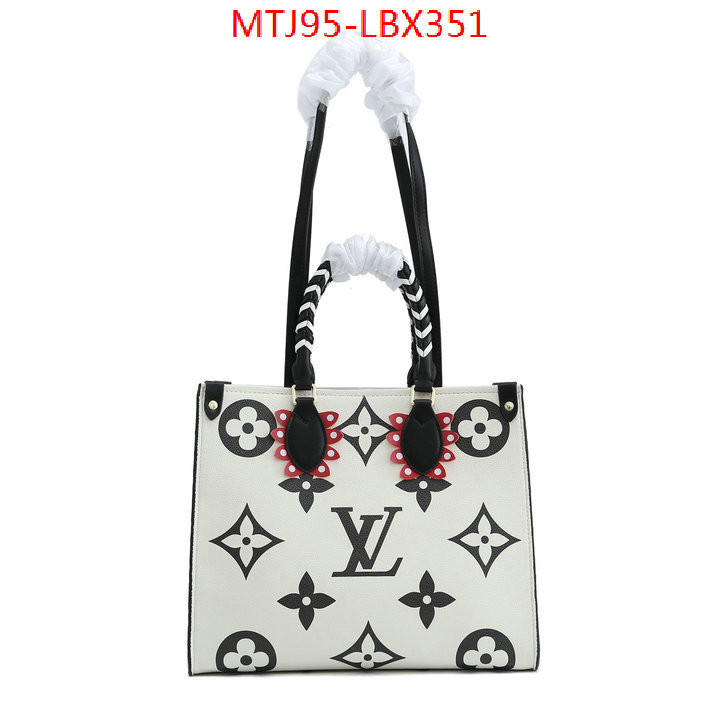 LV Bags(4A)-Handbag Collection-,ID: BX351,$: 95USD