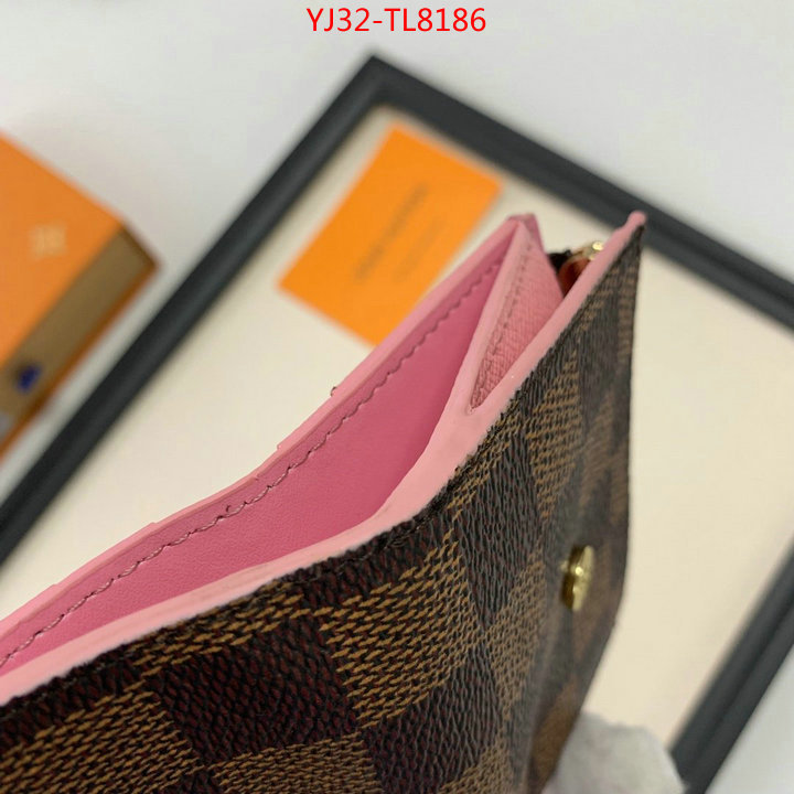 LV Bags(4A)-Wallet,ID: TL8186,$: 32USD