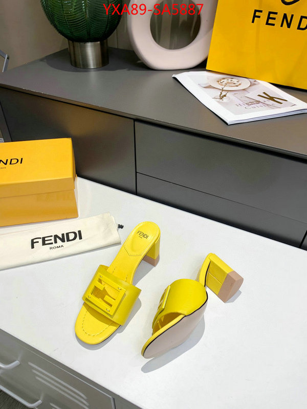 Women Shoes-Fendi,at cheap price , ID: SA5887,$: 89USD