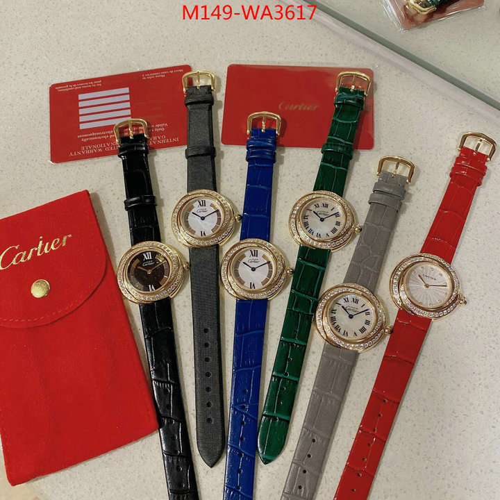 Watch(4A)-Cartier,the best designer ,ID: WA3617,$: 149USD
