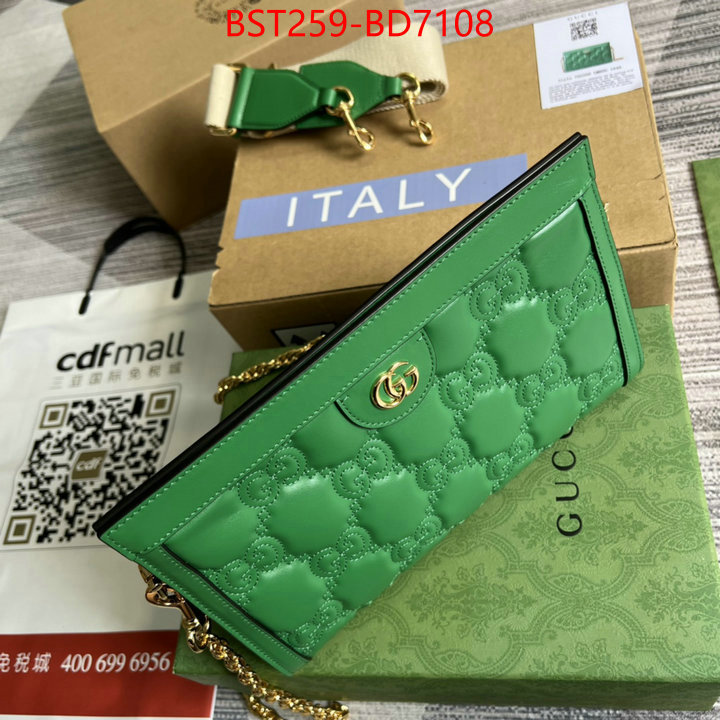 Gucci Bags(TOP)-Diagonal-,new designer replica ,ID: BD7108,$: 259USD