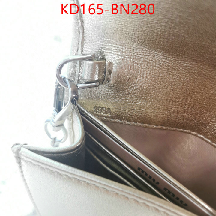 Miu Miu Bags(TOP)-Diagonal-,wholesale china ,ID: BN280,$: 165USD