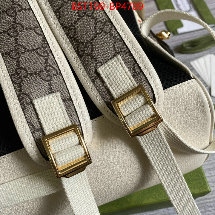 Gucci Bags(TOP)-Backpack-,replcia cheap from china ,ID: BP4789,$: 199USD