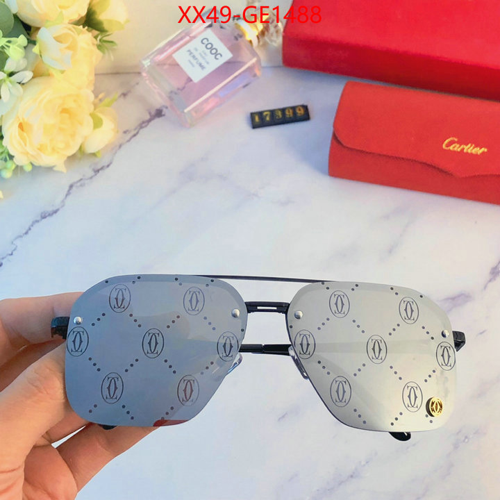 Glasses-Cartier,highest product quality , ID: GE1488,$: 49USD