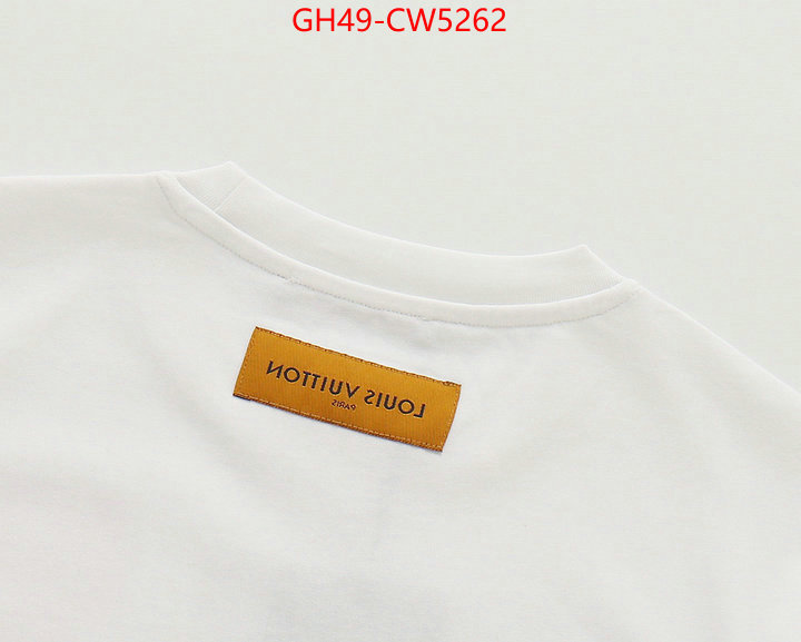 Clothing-LV,what is a 1:1 replica , ID: CW5262,$: 49USD