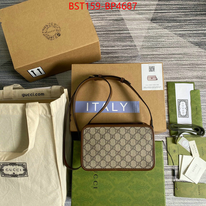 Gucci Bags(TOP)-Diagonal-,ID: BP4687,$: 159USD