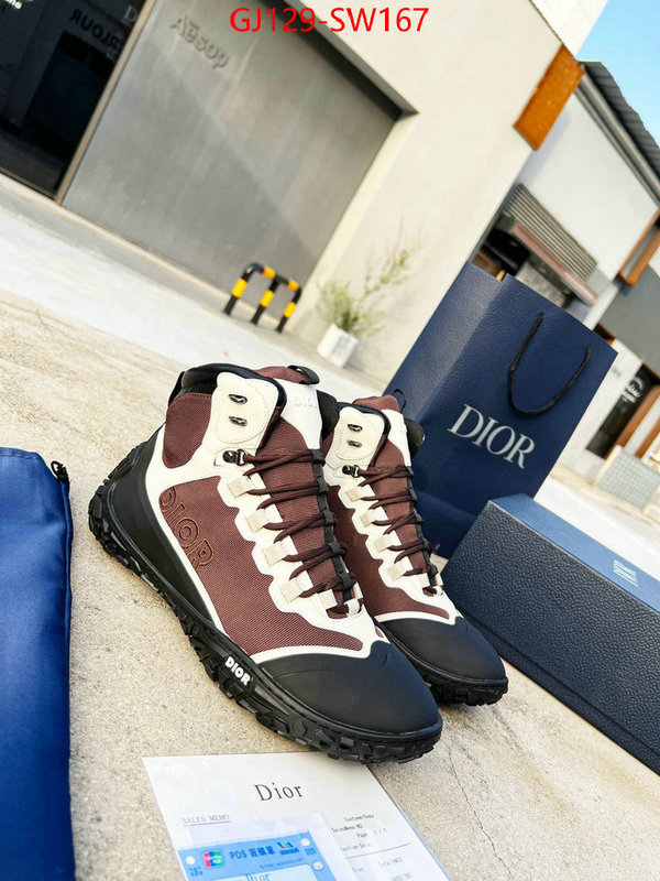 Men shoes-Dior,wholesale designer shop , ID: SW167,$: 129USD