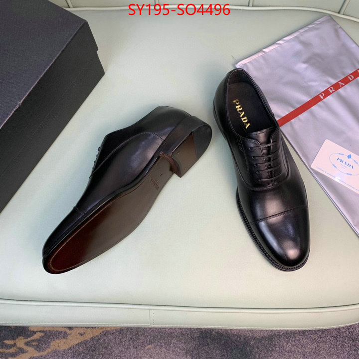 Men Shoes-Prada,we provide top cheap aaaaa , ID: SO4496,$: 195USD