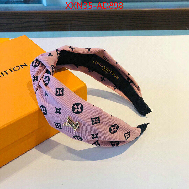 Hair band-LV,replica 2023 perfect luxury , ID: AD898,$: 35USD