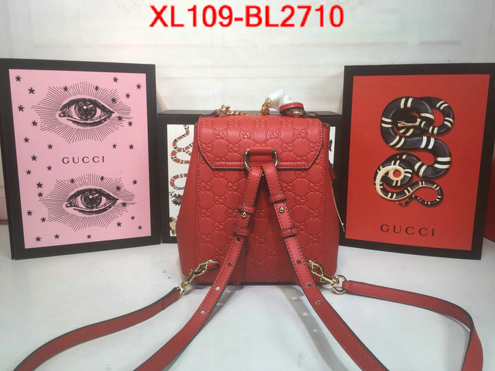 Gucci Bags(4A)-Backpack-,where to buy ,ID: BL2710,$: 109USD