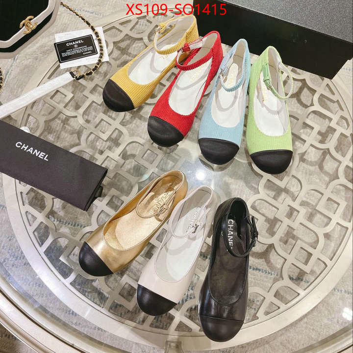 Women Shoes-Chanel,replica best , ID: SO1415,$: 109USD