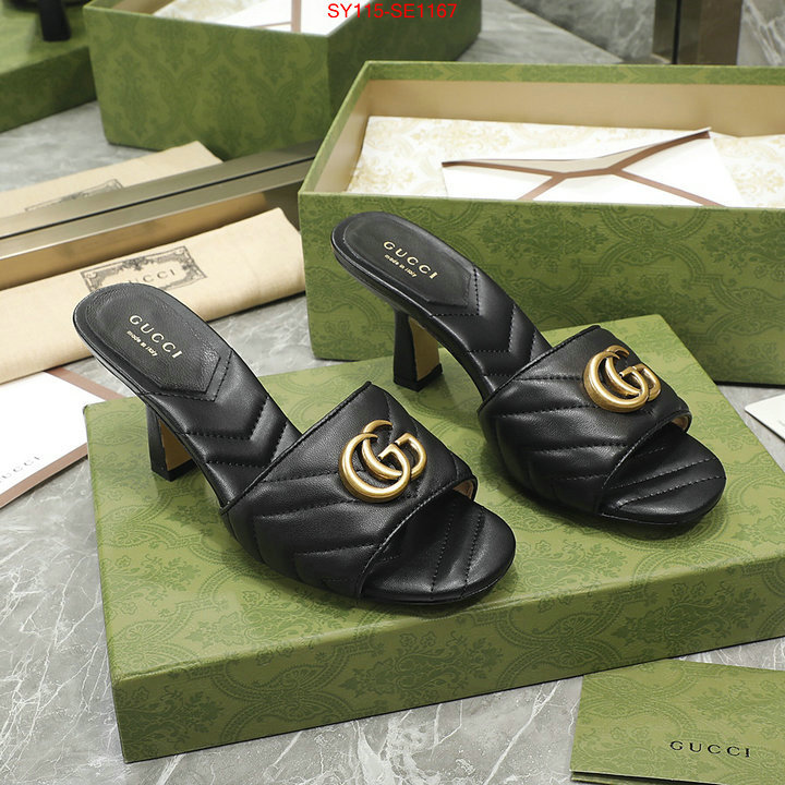 Women Shoes-Gucci,replica how can you , ID: SE1167,$: 115USD