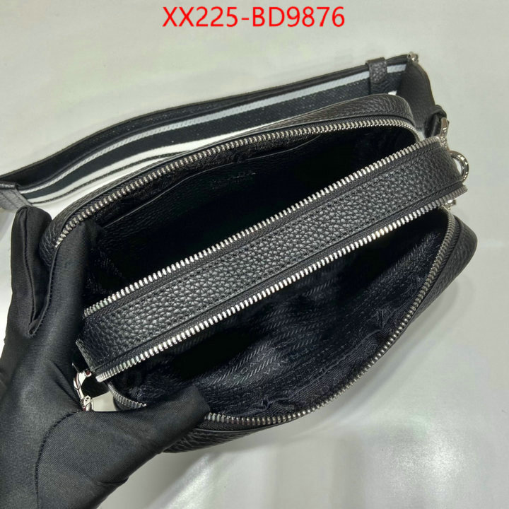 Prada Bags(TOP)-Diagonal-,ID: BD9876,$: 225USD