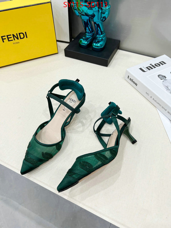 Women Shoes-Fendi,wholesale designer shop , ID: SD113,$: 115USD