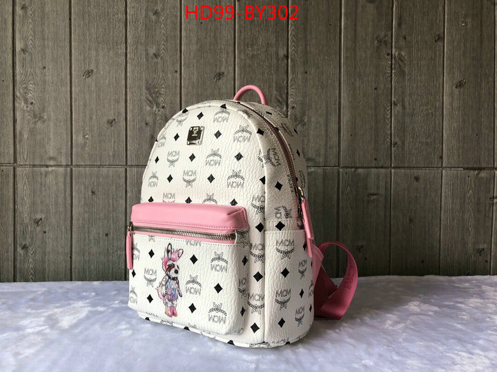 MCM Bags(TOP)-Backpack-,ID: BY302,$:99USD