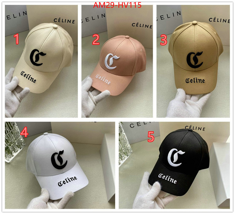 Cap (Hat)-Celine,7 star replica , ID: HV115,$: 29USD