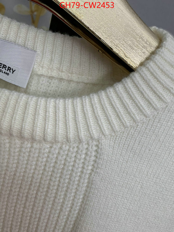 Clothing-Burberry,quality aaaaa replica , ID: CW2453,$: 79USD