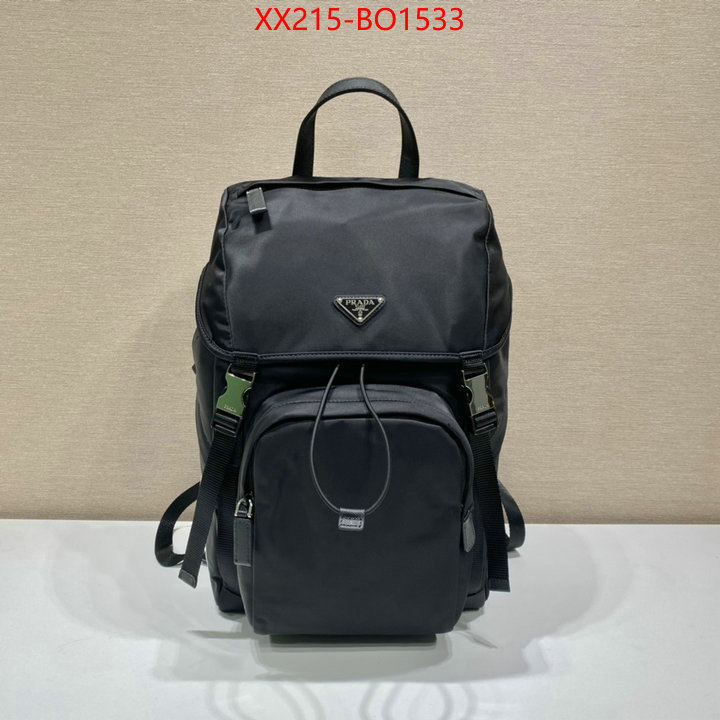 Prada Bags(TOP)-Backpack-,ID: BO1533,$: 215USD