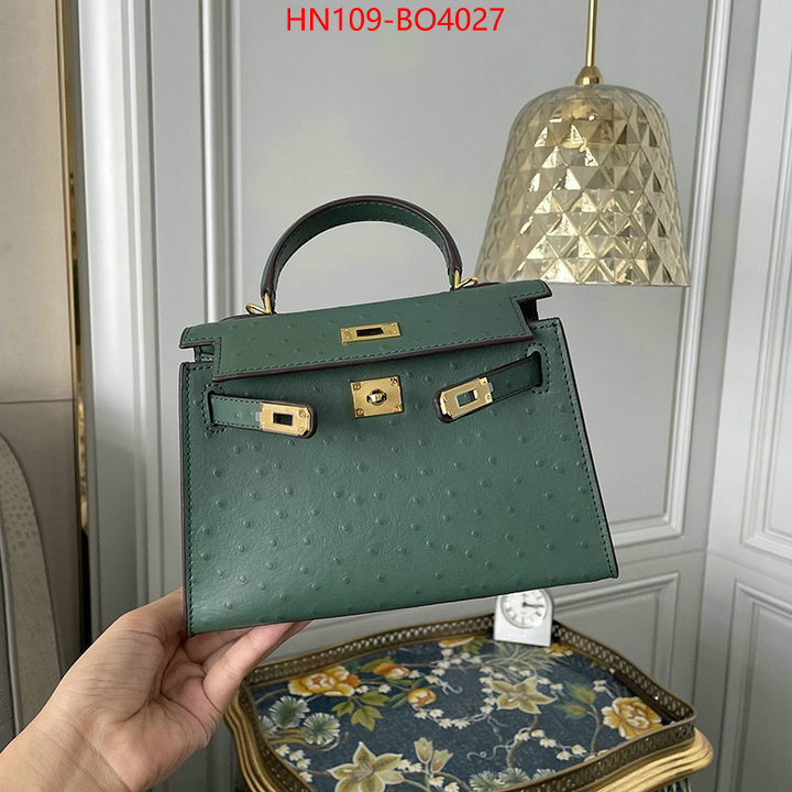 Hermes Bags(4A)-Kelly-,fashion replica ,ID: BO4027,$: 109USD