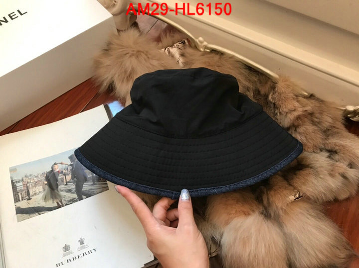 Cap (Hat)-Prada,high quality 1:1 replica , ID: HL6150,$: 29USD