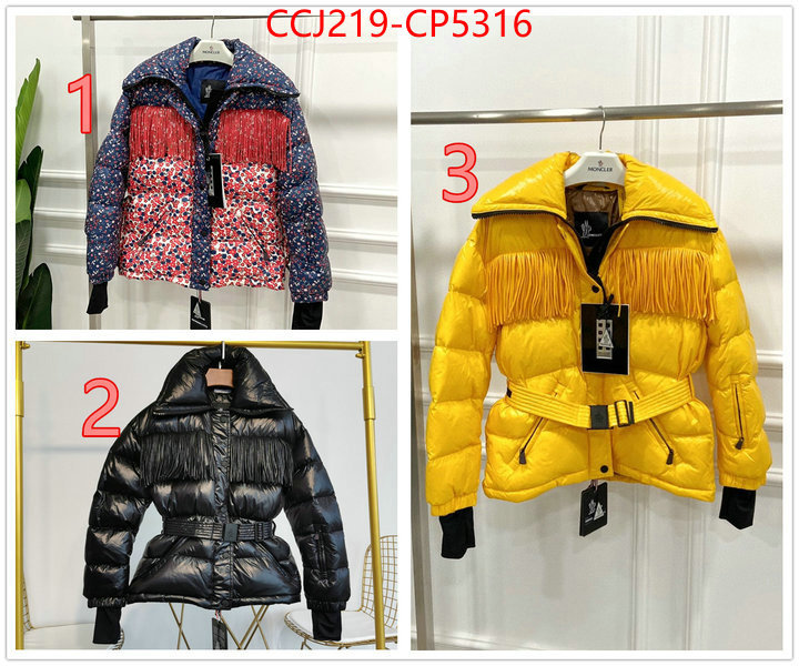 Down jacket Women-Moncler,buy high quality fake , ID: CP5316,