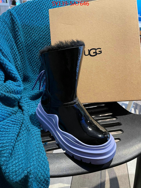 Women Shoes-UGG,replica 1:1 , ID: SA7646,$: 139USD