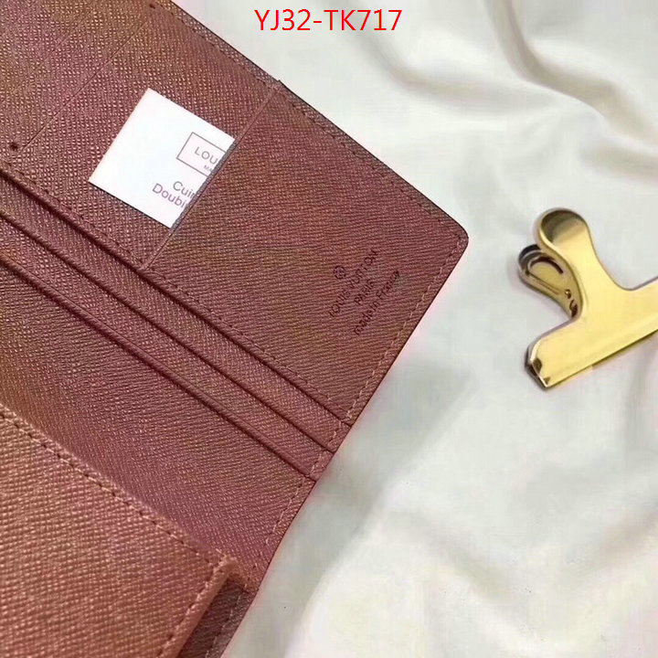 LV Bags(4A)-Wallet,ID: TK717,$:32USD